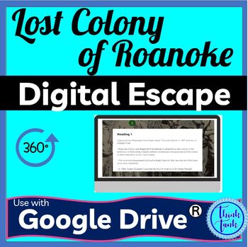 Lost Colony Digital Escape Room cover