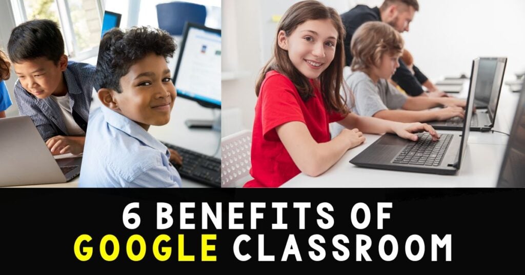 Benefits of google classroom blog cover