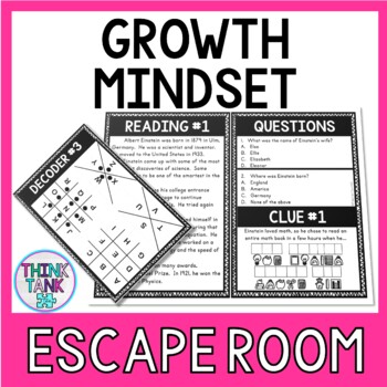 Growth Mindset Escape Room Picture