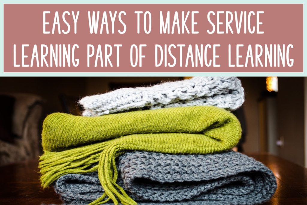 Easy Ways to Make Service Learning Part of Your Distance Learning Routine Cover Picture