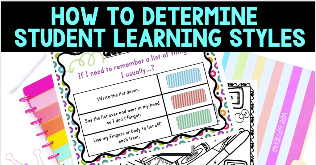 Learning Styles blog cover