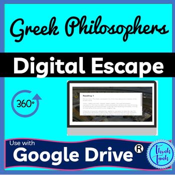 Greek Philosophers DIGITAL ESCAPE ROOM picture