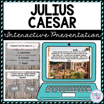 Julius Caesar Interactive Google Slides picture