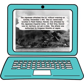 Pearl Harbor Interactive Google Slides picture