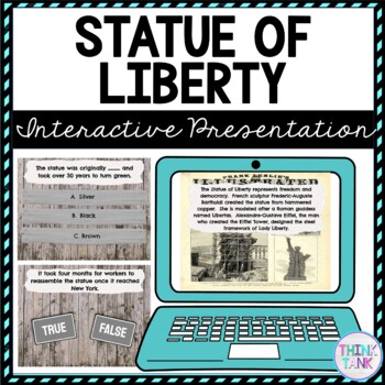 Statue of Liberty Interactive Google Slides™ Presentation picture
