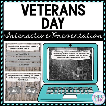 Veterans Day Interactive Google Slides™ Presentation picture