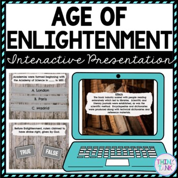 Enlightenment Interactive Google Slides™ Presentation | Distance Learning
