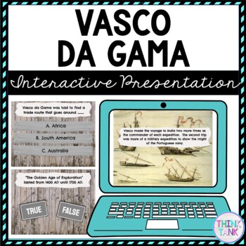Vasco da Gama Interactive Google Slides™ Presentation | Distance Learning