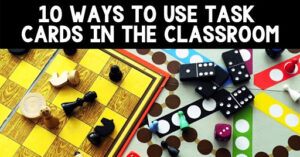 task cards in the classroom blog pic cover