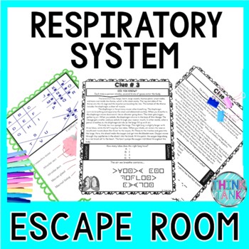 Respiratory System ESCAPE ROOM Activity - Biology