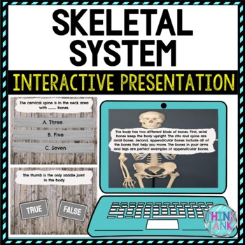 Skeletal System Digital worksheet pic