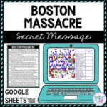 Boston Massacre educational assignment