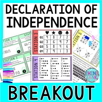 Declaration of Independence Educational Activity