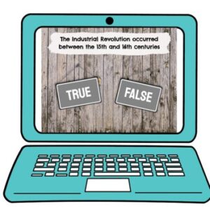 Industrial Revolution Interactive Google Slides Presentation