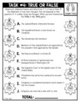 Branches of Government Thinktivity™ Reading Comprehension Interactive