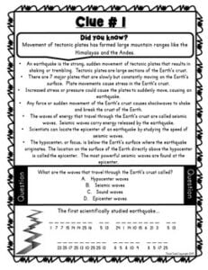 Natural Disasters BUNDLE - Earth Science - Reading Comprehension ...