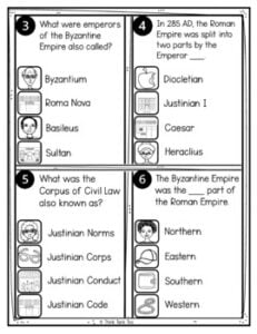 Byzantine Empire Text Marking Detective Mystery - Reading Passages ...