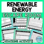 Renewable Energy Escape Room Stations - Reading Comprehension Activity ...