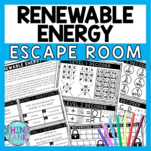 Renewable Energy Escape Room - Task Cards - Reading Comprehension ...